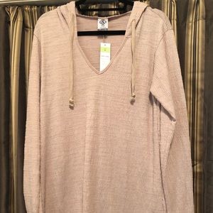 Tan Agnes & Dora Hooded Top